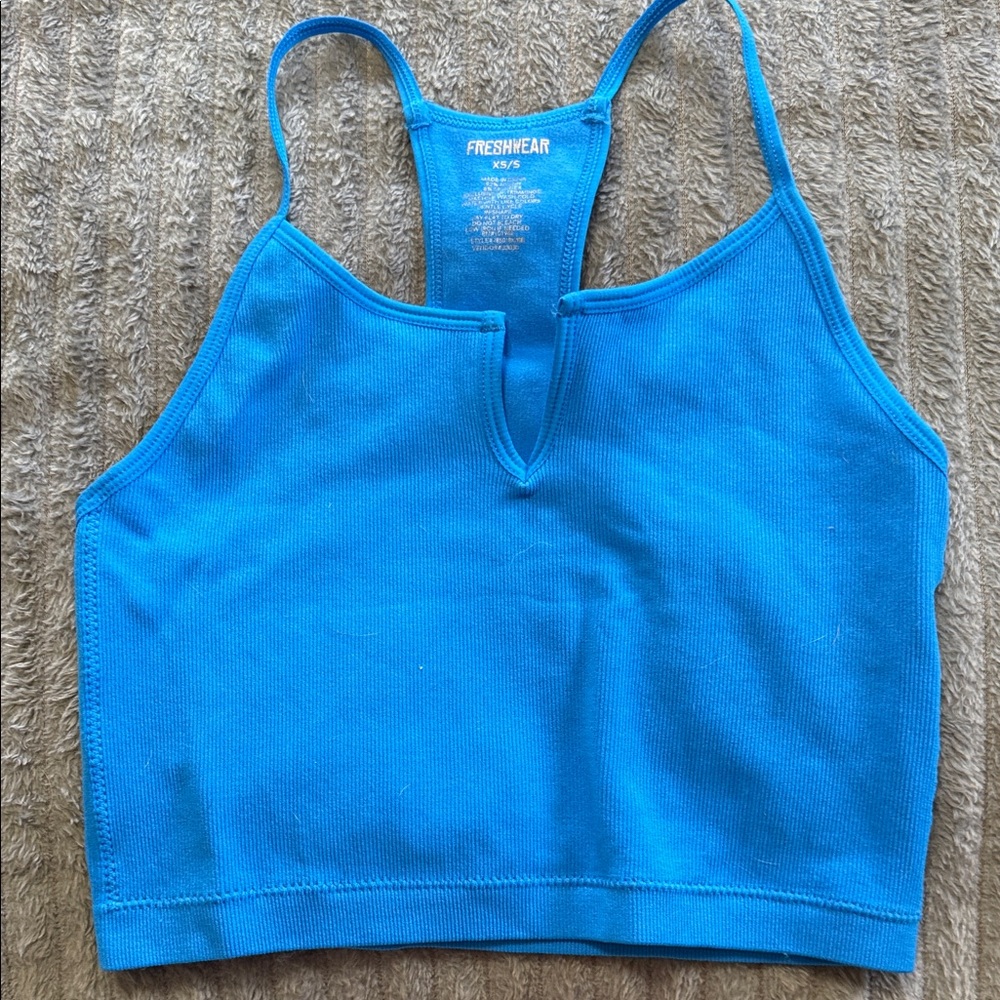 Freshwear Women's Blue Bandeau Top